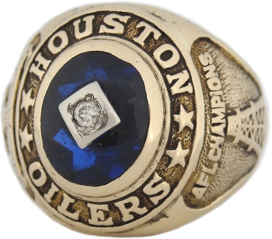 1961 Houston Oilers AFL Championship Ring Gold & Silver Pawn Shop
