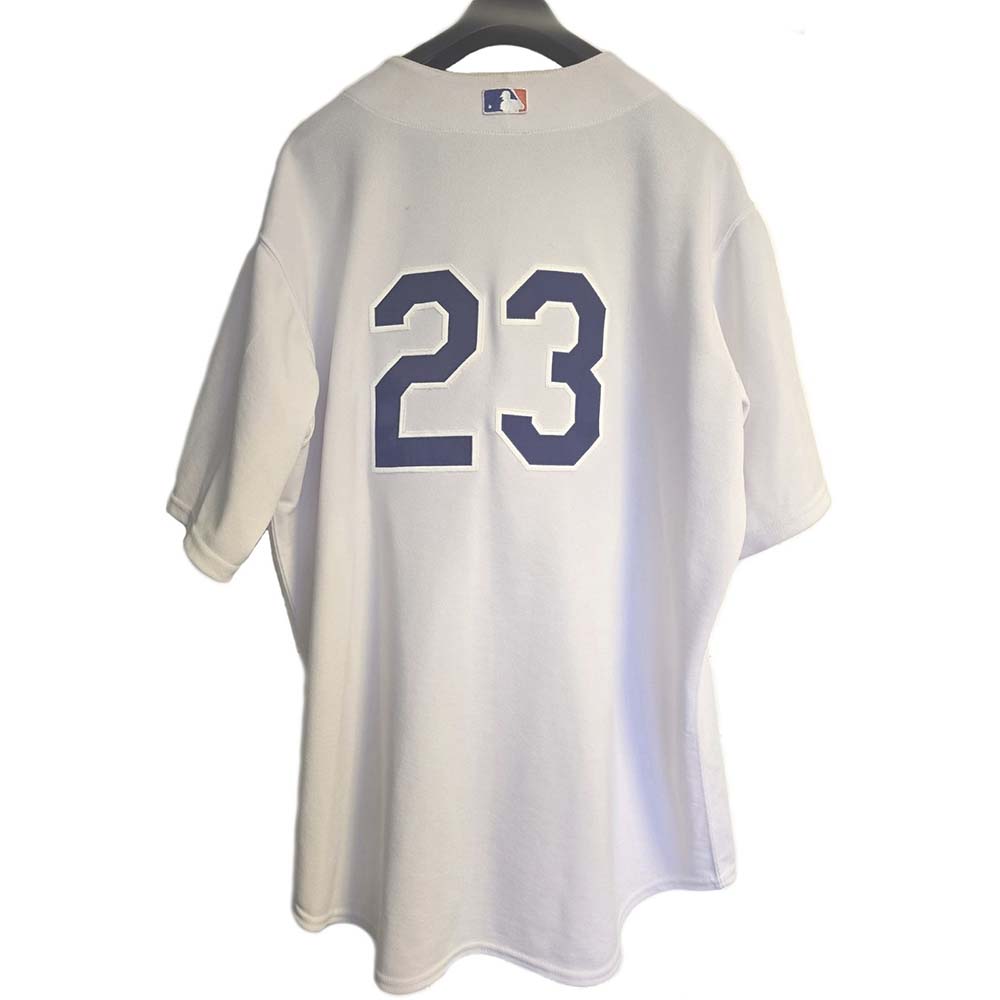 Derek Lowe 2005 LA Dodgers Game Worn Jersey Gold & Silver Pawn Shop