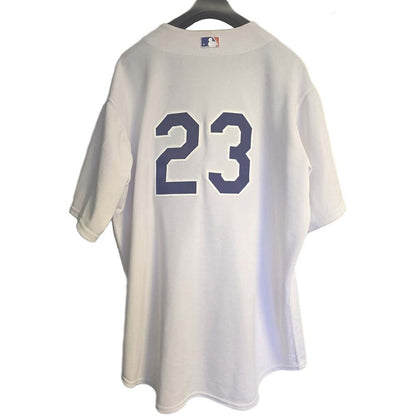 Derek Lowe 2005 LA Dodgers Game Worn Jersey Gold & Silver Pawn Shop