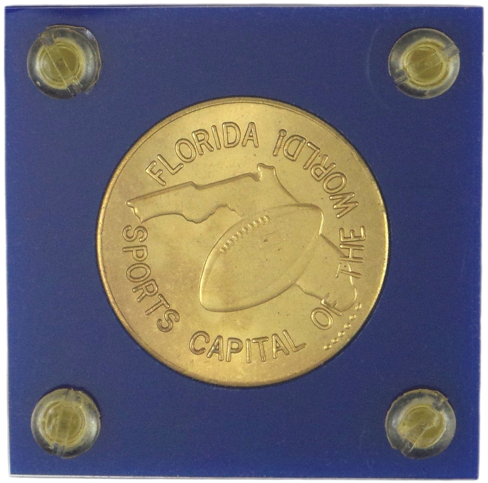 Super Bowl II Game Used Coin Flip Medallion Gold & Silver Pawn Shop