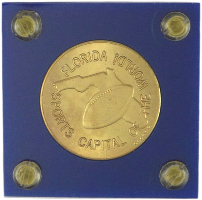 Super Bowl II Game Used Coin Flip Medallion Gold & Silver Pawn Shop