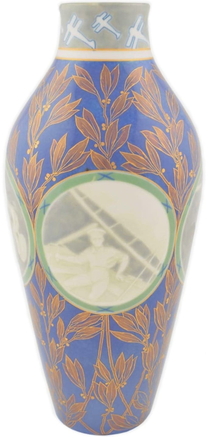1924 Paris Olympics Gold Medal Winner Sèvres Vase