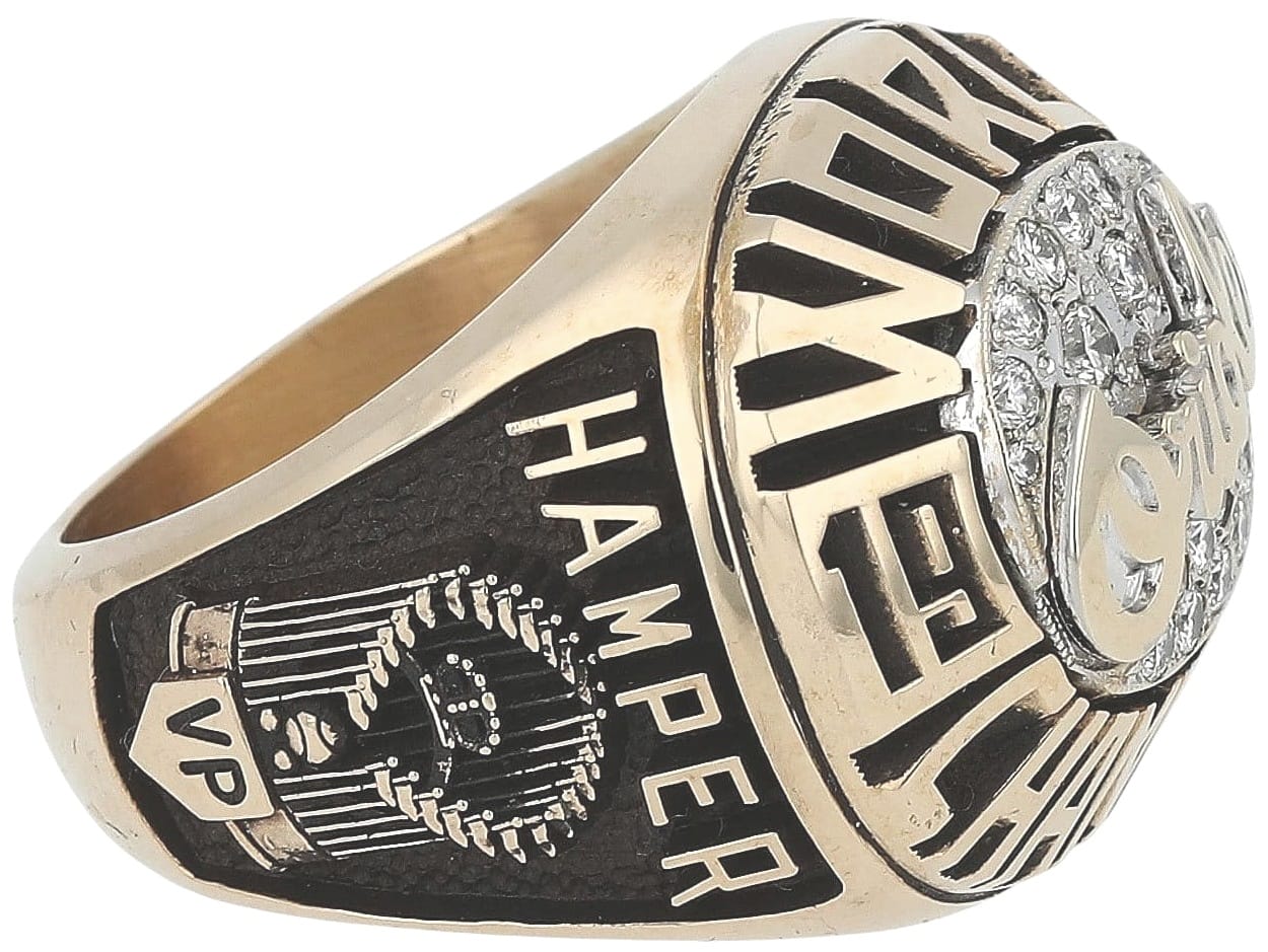 1983 Baltimore Orioles World Series Ring