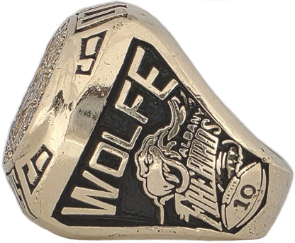 1999 Albany Firebirds Arena Football Championship Ring