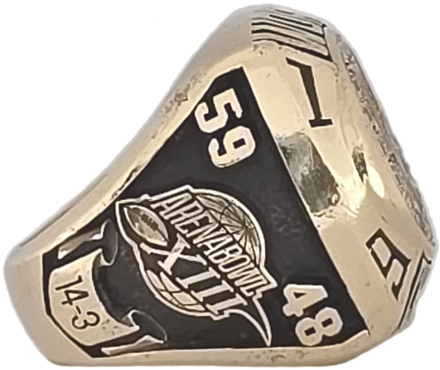 1999 Albany Firebirds Arena Football Championship Ring