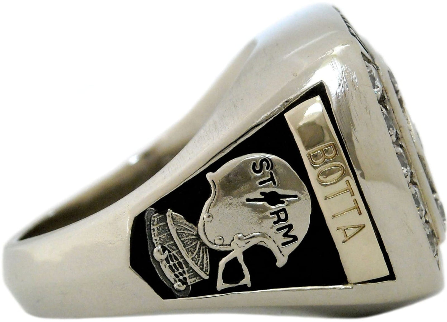 1993 Tampa Bay Storm Arena Football Championship Ring Gold & Silver Pawn Shop