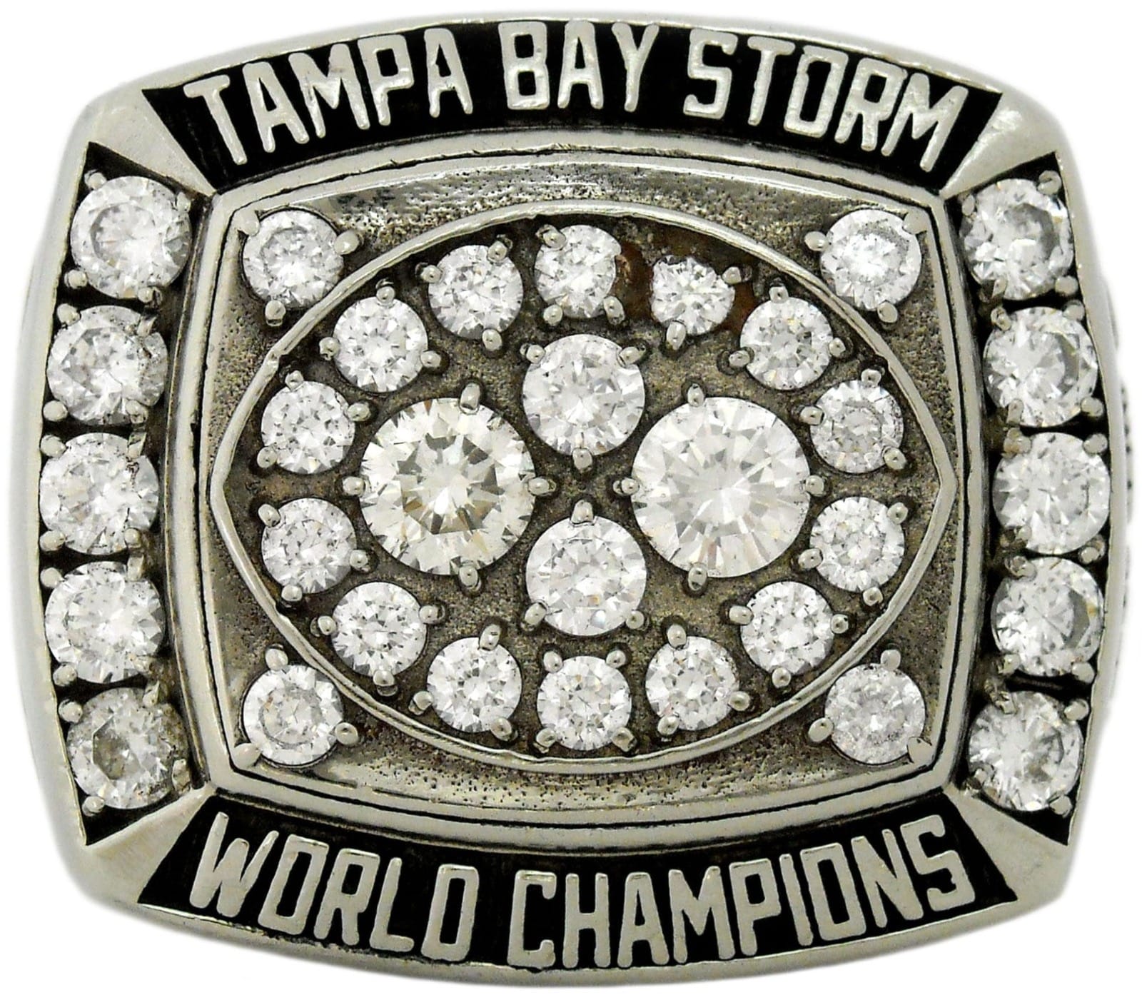 1993 Tampa Bay Storm Arena Football Championship Ring Gold & Silver Pawn Shop