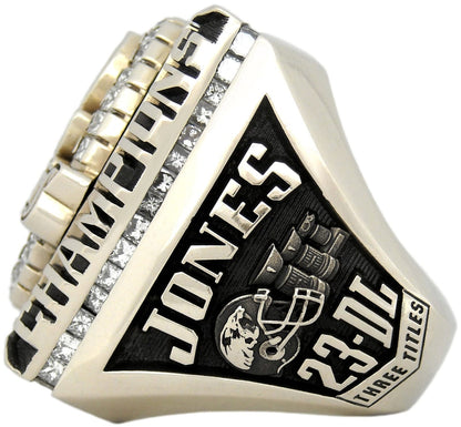 2007 San Jose SabreCats Arena Football Championship Ring Gold & Silver Pawn Shop