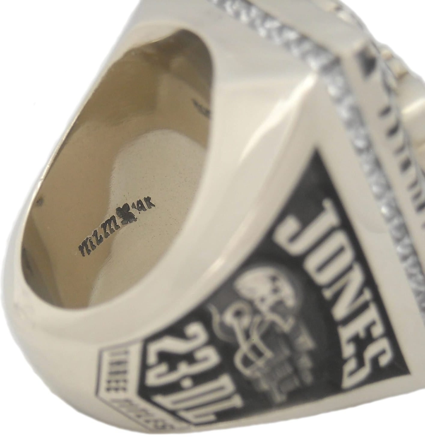 2007 San Jose SabreCats Arena Football Championship Ring Gold & Silver Pawn Shop