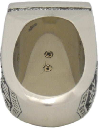 2007 San Jose SabreCats Arena Football Championship Ring Gold & Silver Pawn Shop