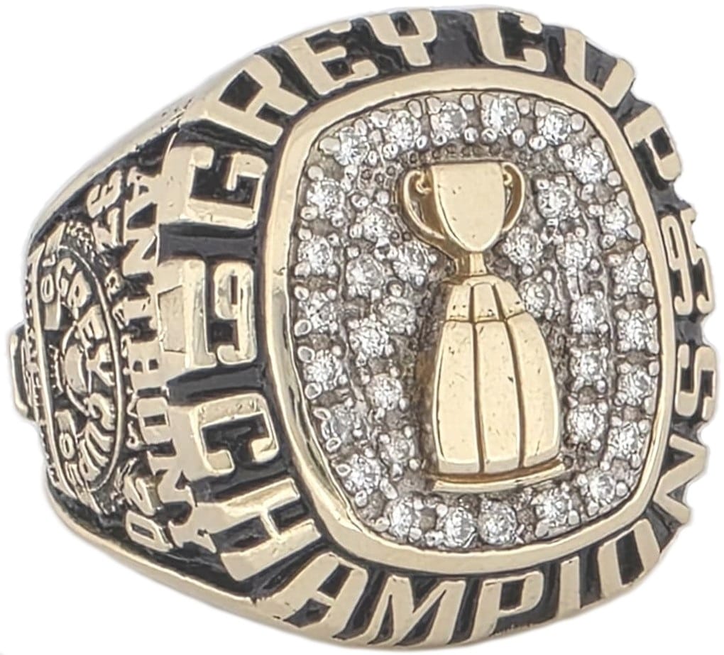 1995 Baltimore Stallions Grey Cup Ring Gold & Silver Pawn Shop
