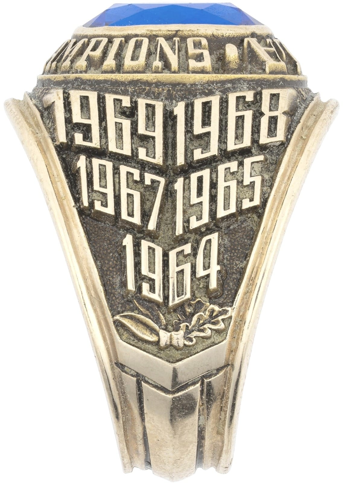 1969 UCLA Basketball National Championship Ring – Gold & Silver