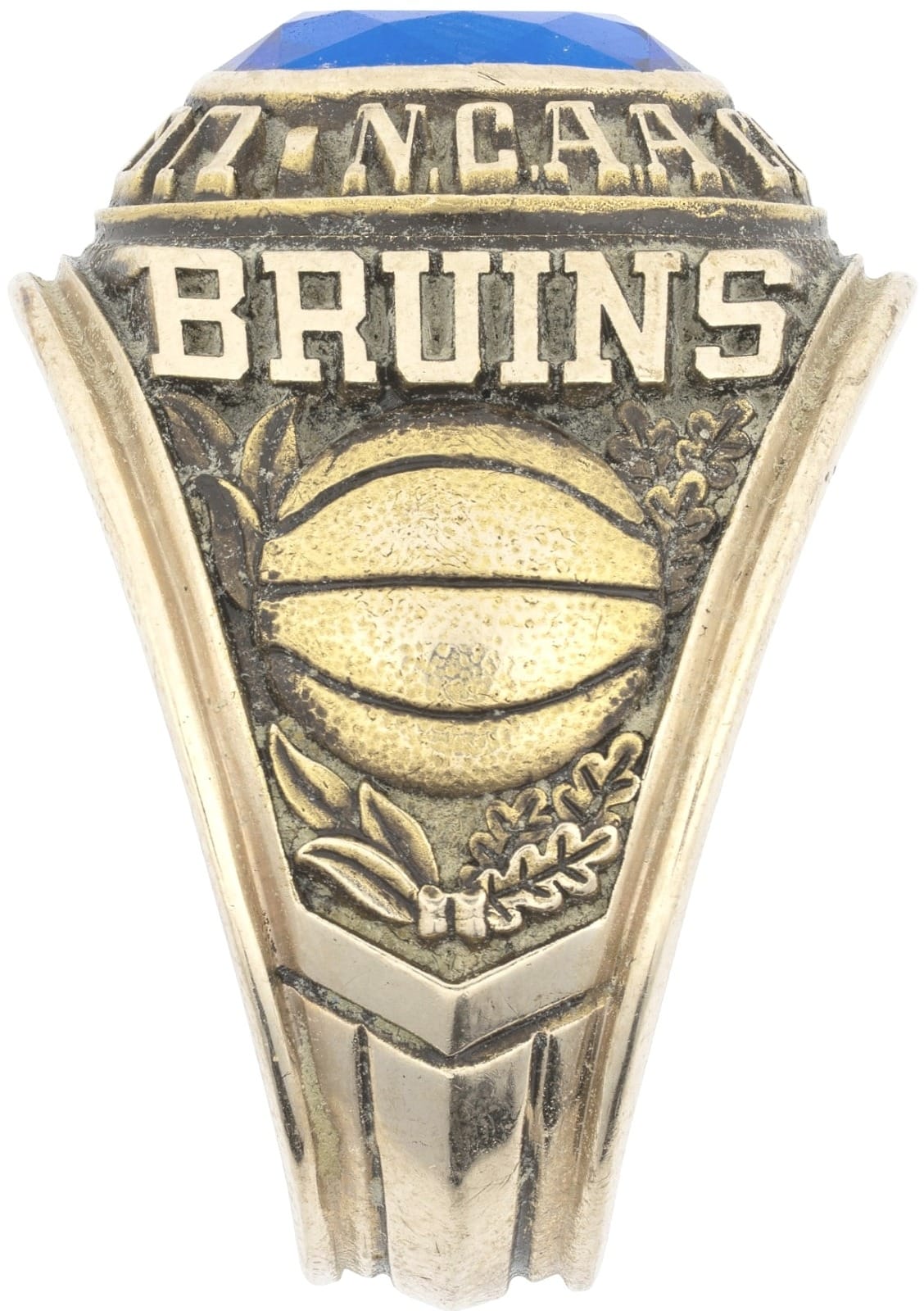 1969 UCLA Basketball National Championship Ring Gold & Silver Pawn Shop