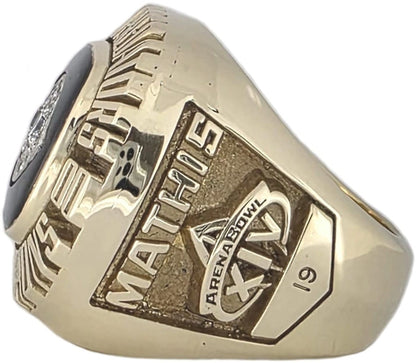 2000 Orlando Predators Arena Football Championship Ring