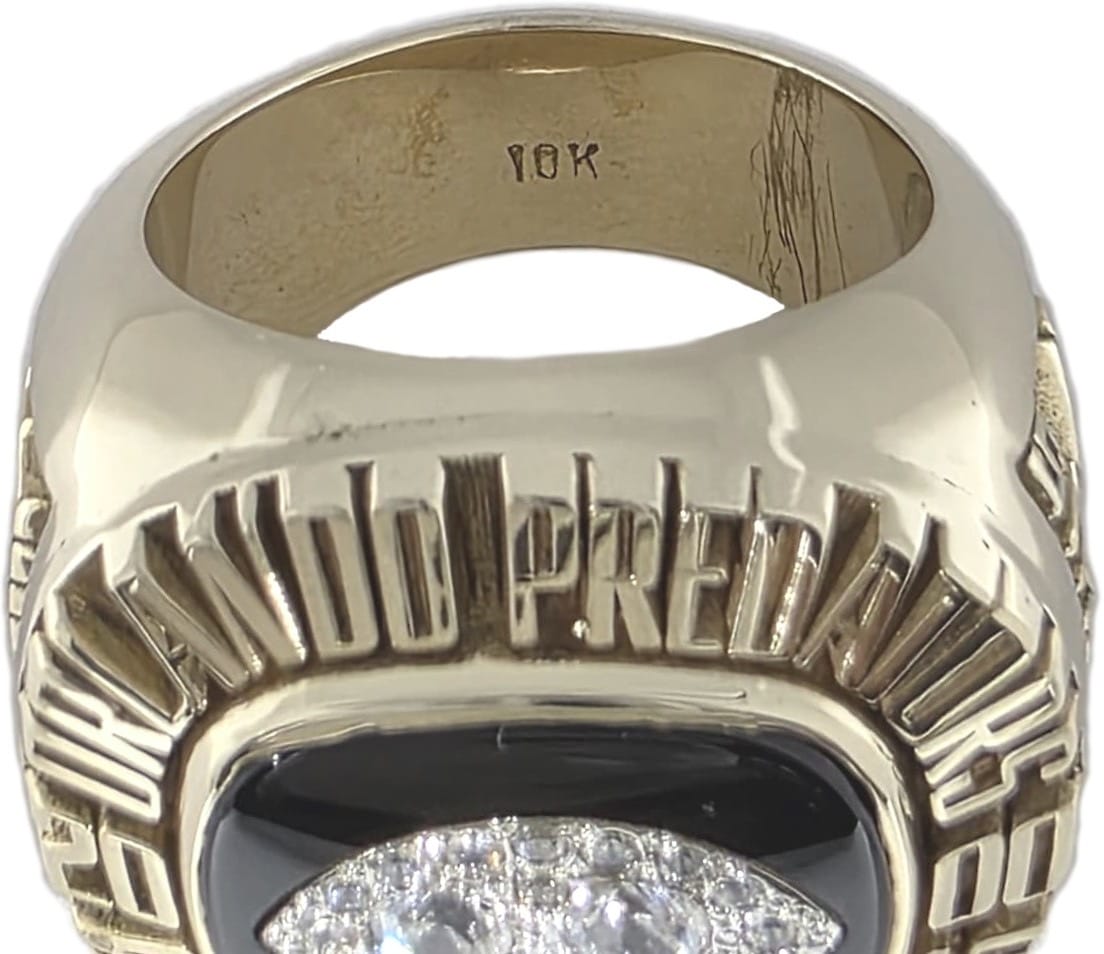2000 Orlando Predators Arena Football Championship Ring