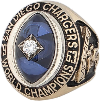 1963 San Diego Chargers AFL Championship Ring Gold & Silver Pawn Shop