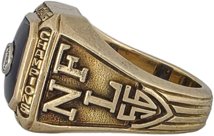 1956 New York Giants NFL Championship Ring Gold & Silver Pawn Shop