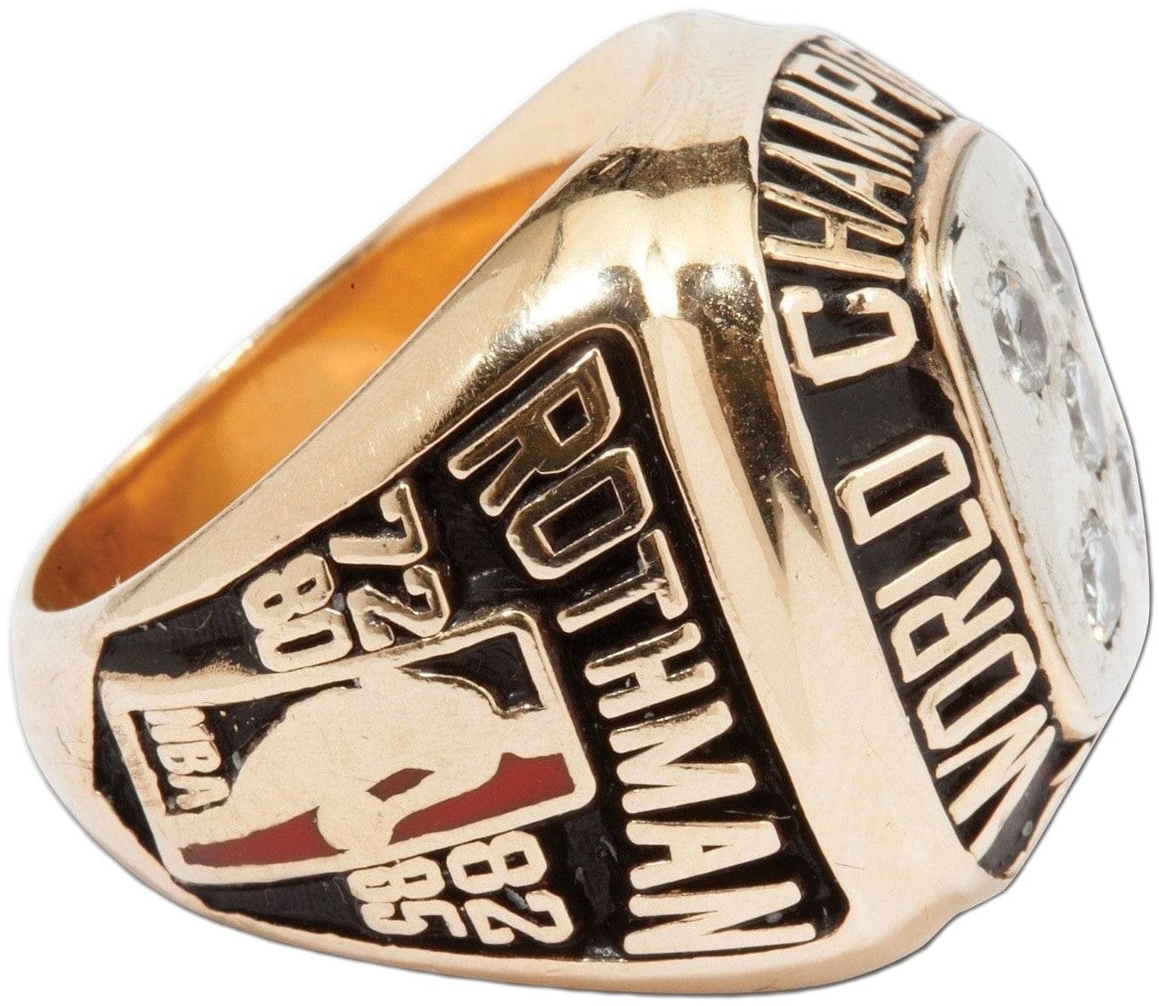 1987 Los Angeles Lakers NBA Championship Ring Gold & Silver Pawn Shop