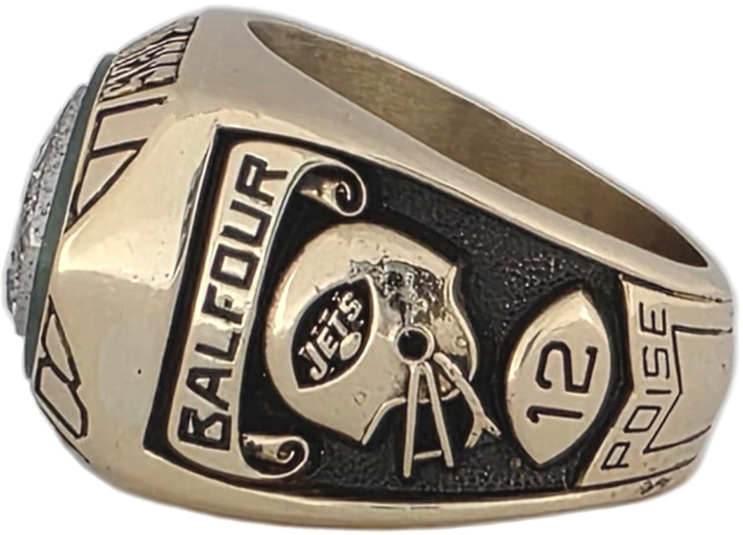 1968 New York Jets Prototype Super Bowl Ring