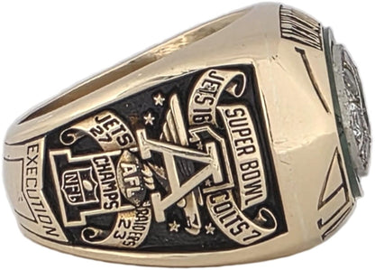 1968 New York Jets Prototype Super Bowl Ring
