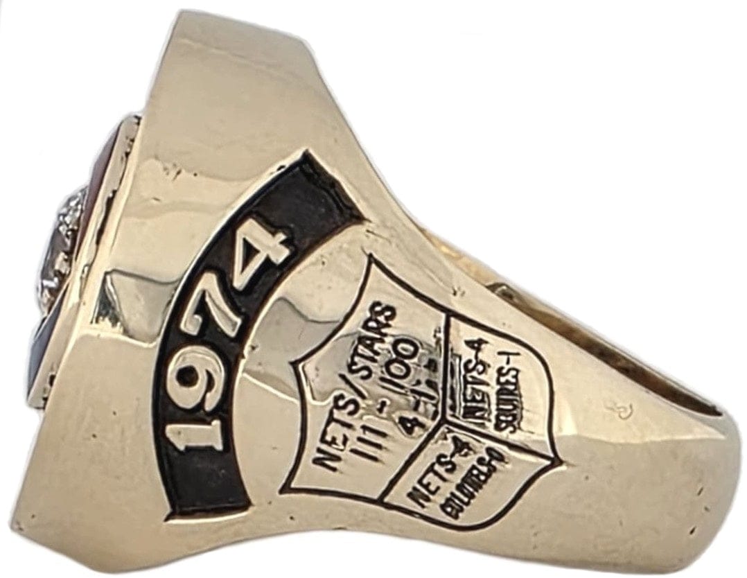 1973 New York Nets ABA Championship Ring Gold & Silver Pawn Shop