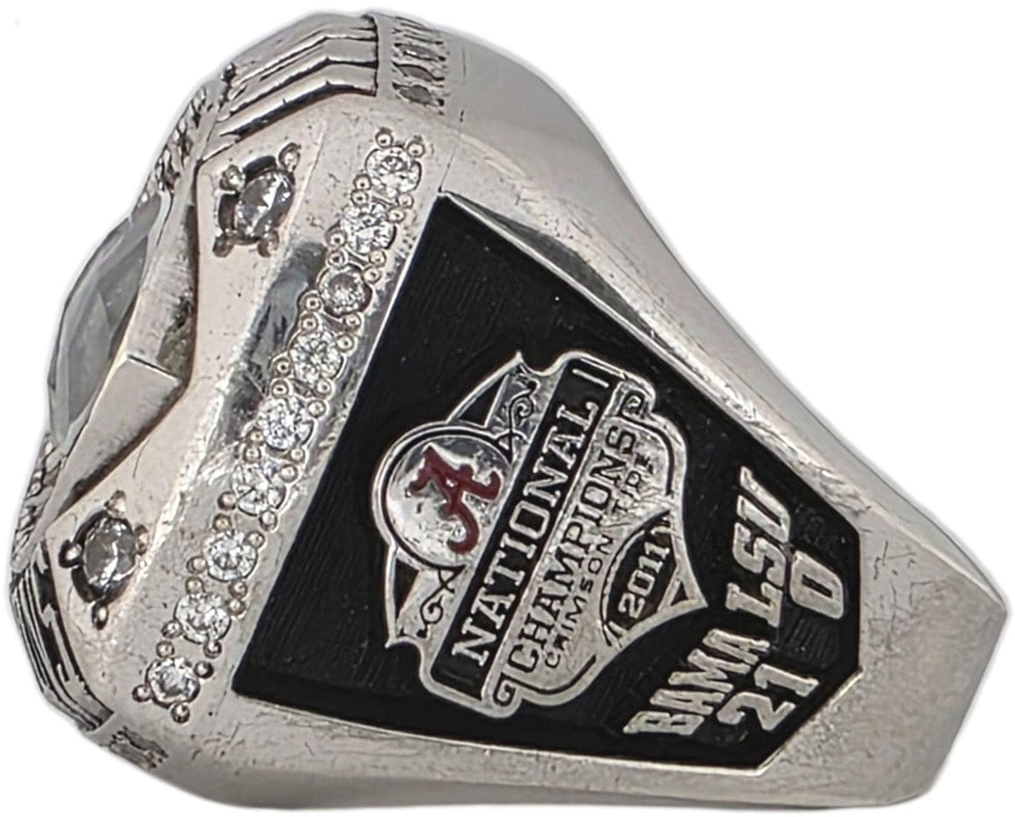 2011 University of Alabama Championship Ring Gold & Silver Pawn Shop