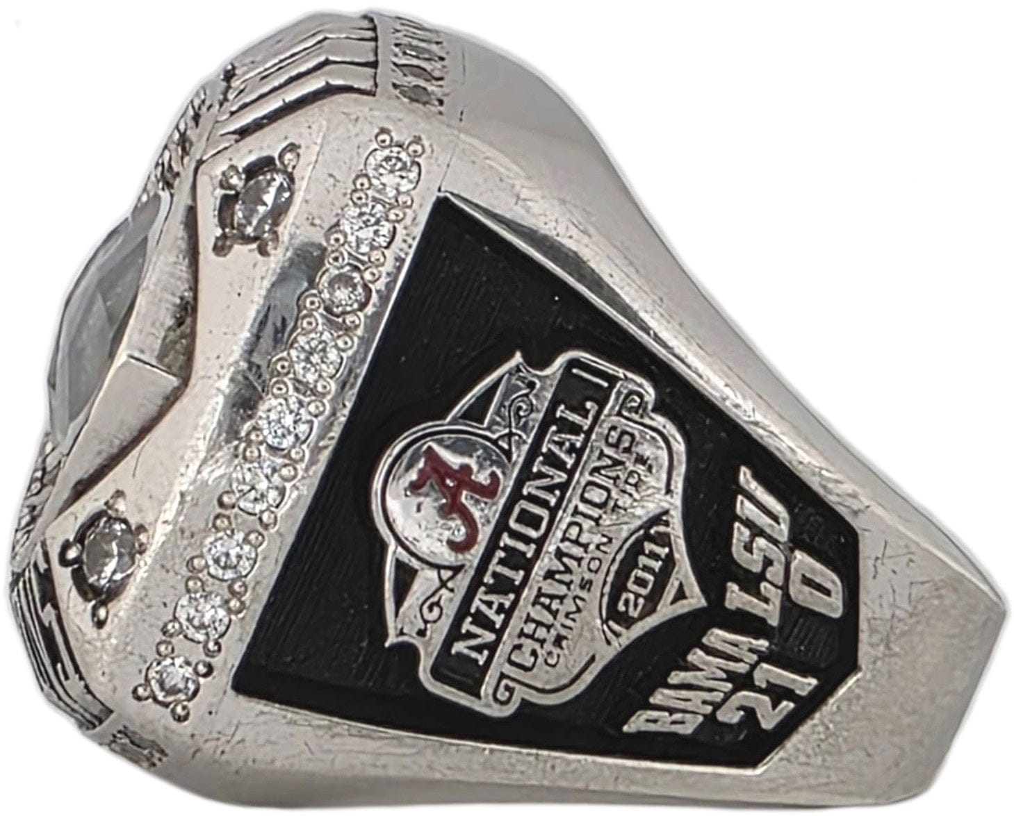 2011 University of Alabama Championship Ring Gold & Silver Pawn Shop