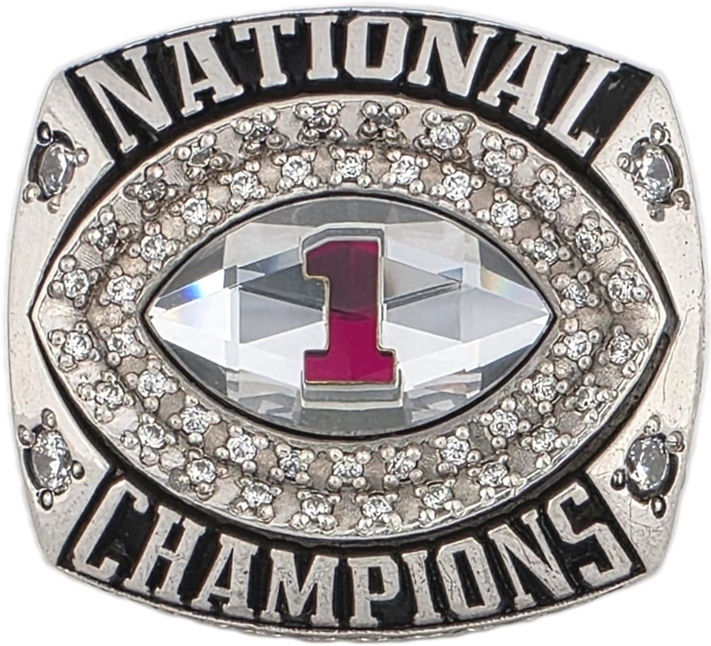2011 University of Alabama Championship Ring Gold & Silver Pawn Shop