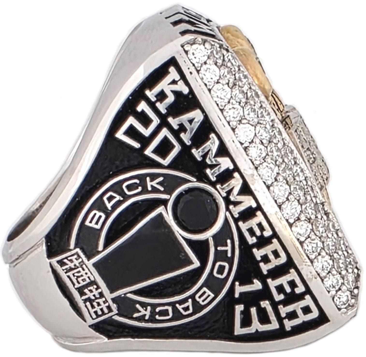 2013 Miami Heat NBA Championship Ring Gold & Silver Pawn Shop