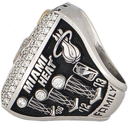 2013 Miami Heat NBA Championship Ring Gold & Silver Pawn Shop