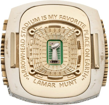 2022 Kansas City Chiefs Super Bowl Ring Gold & Silver Pawn Shop