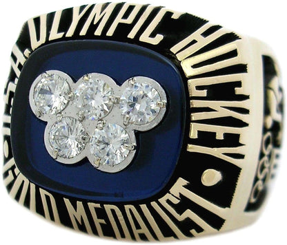 USA Hockey 1980 Winter Olympics Championship Ring Gold & Silver Pawn Shop