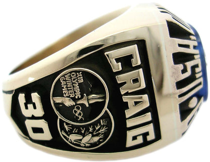 USA Hockey 1980 Winter Olympics Championship Ring Gold & Silver Pawn Shop