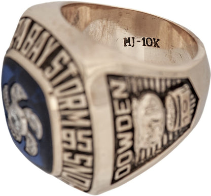 1995 Tampa Bay Storm Arena Football Championship Ring Gold & Silver Pawn Shop