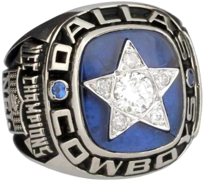 1970 Dallas Cowboys NFC Championship Ring – Gold & Silver Pawn Shop