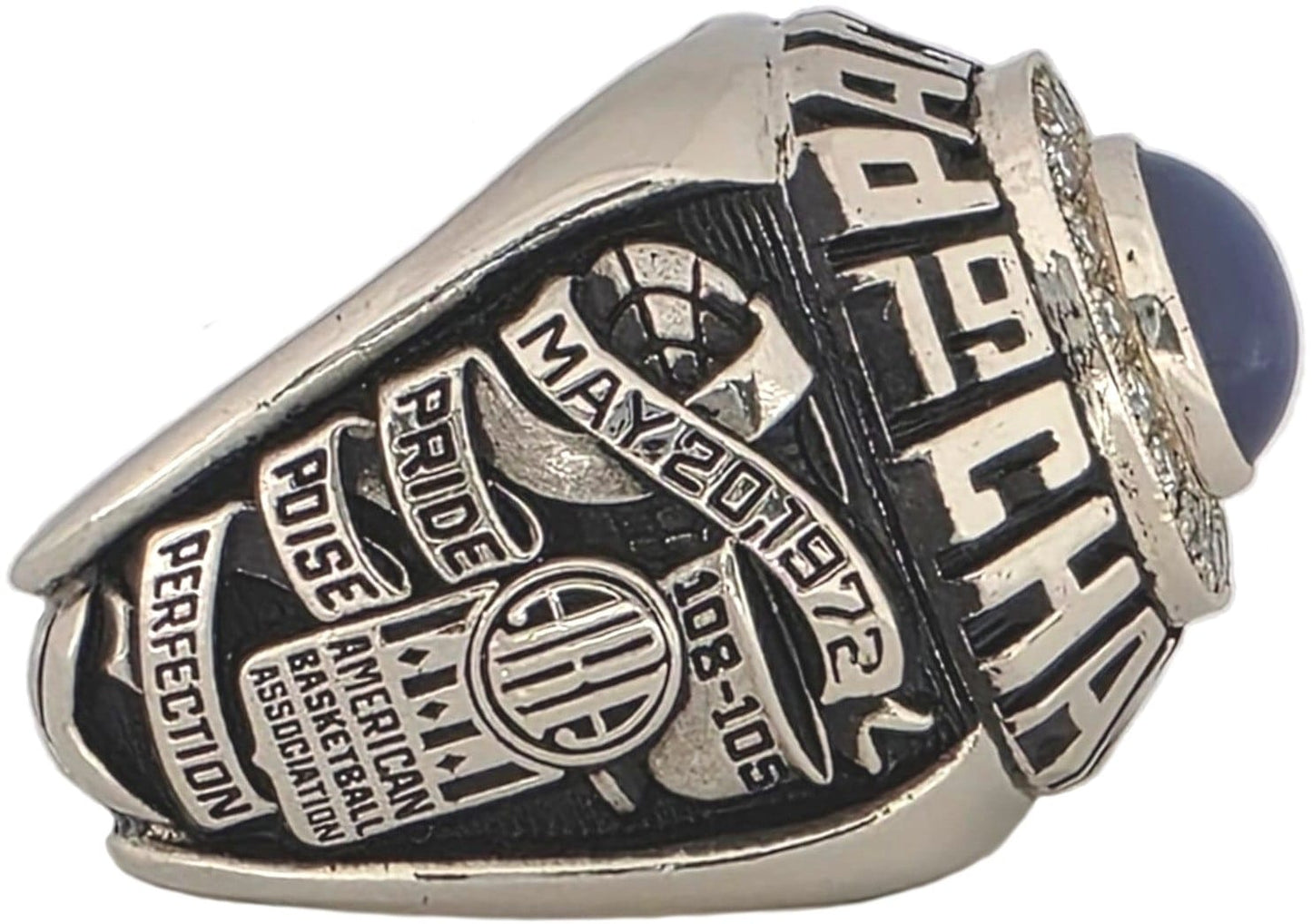 1972 Indiana Pacers ABA Championship Ring Gold & Silver Pawn Shop
