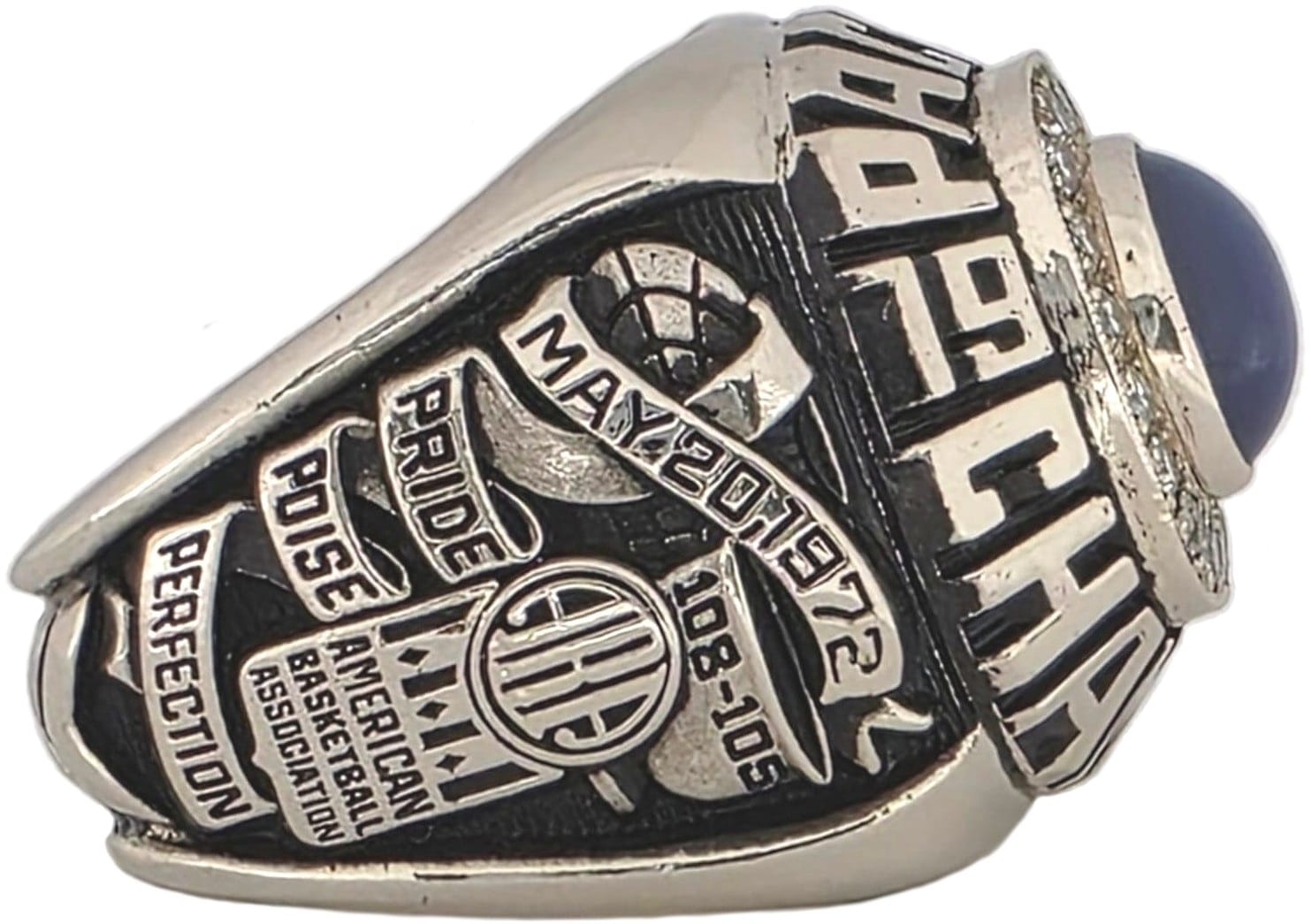 1972 Indiana Pacers ABA Championship Ring Gold & Silver Pawn Shop