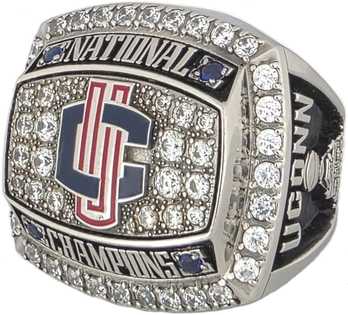 2011 University of Connecticut NCAA Basketball Championship Ring Gold & Silver Pawn Shop