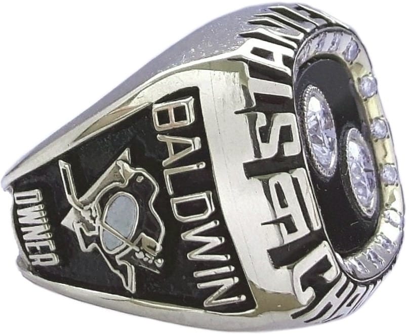 1992 Pittsburgh Penguins Stanley Cup Ring Gold & Silver Pawn Shop