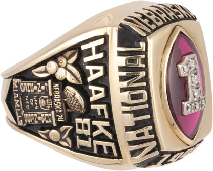 1994 University of Nebraska NCAA Championship Ring Gold & Silver Pawn Shop