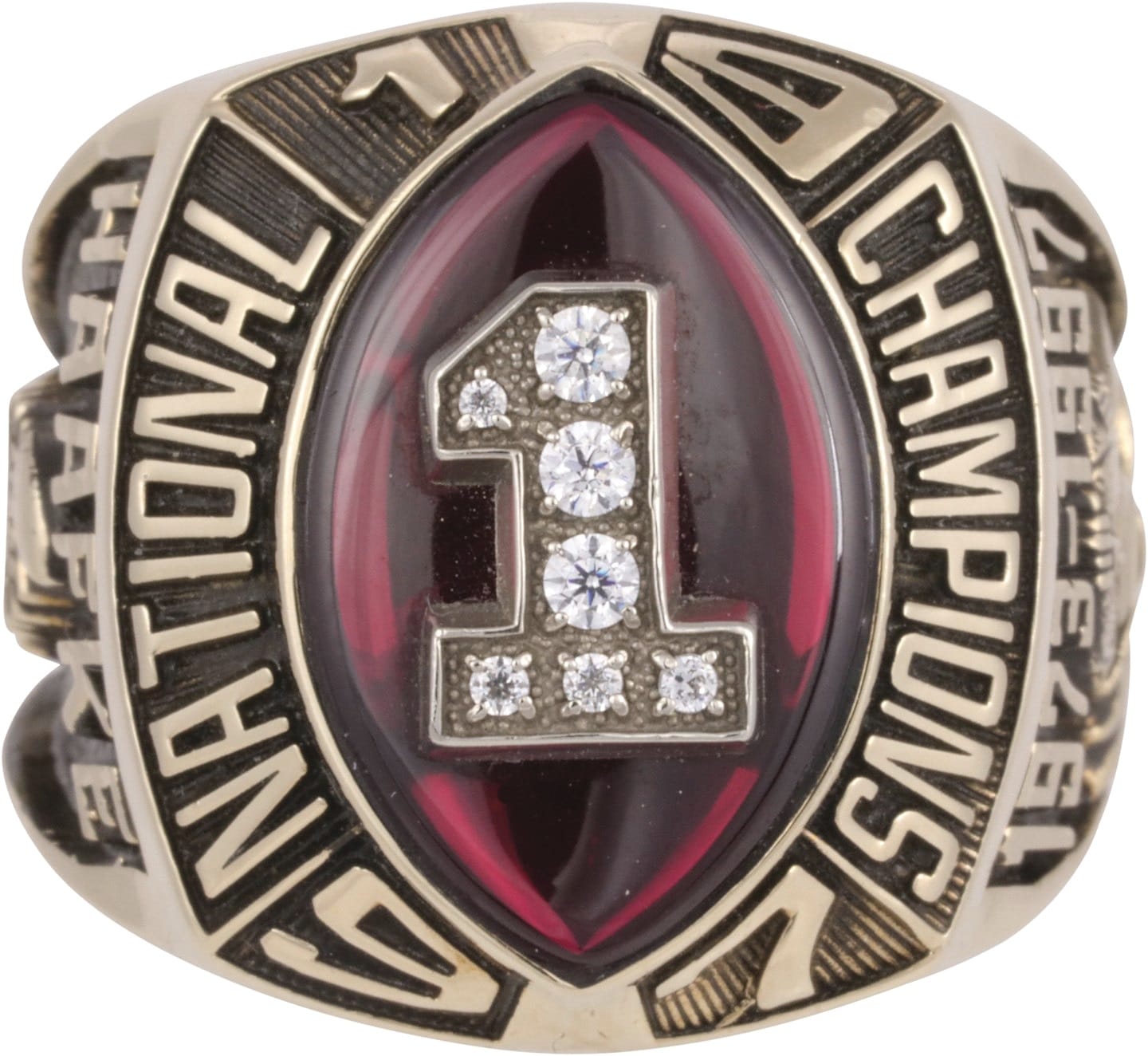 1997 University of Nebraska NCAA Championship Ring Gold & Silver Pawn Shop