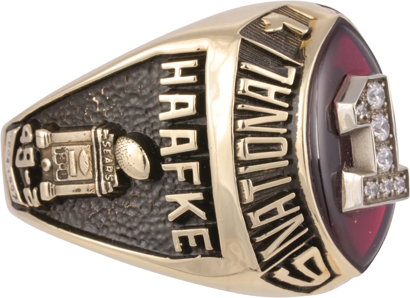 1997 University of Nebraska NCAA Championship Ring Gold & Silver Pawn Shop