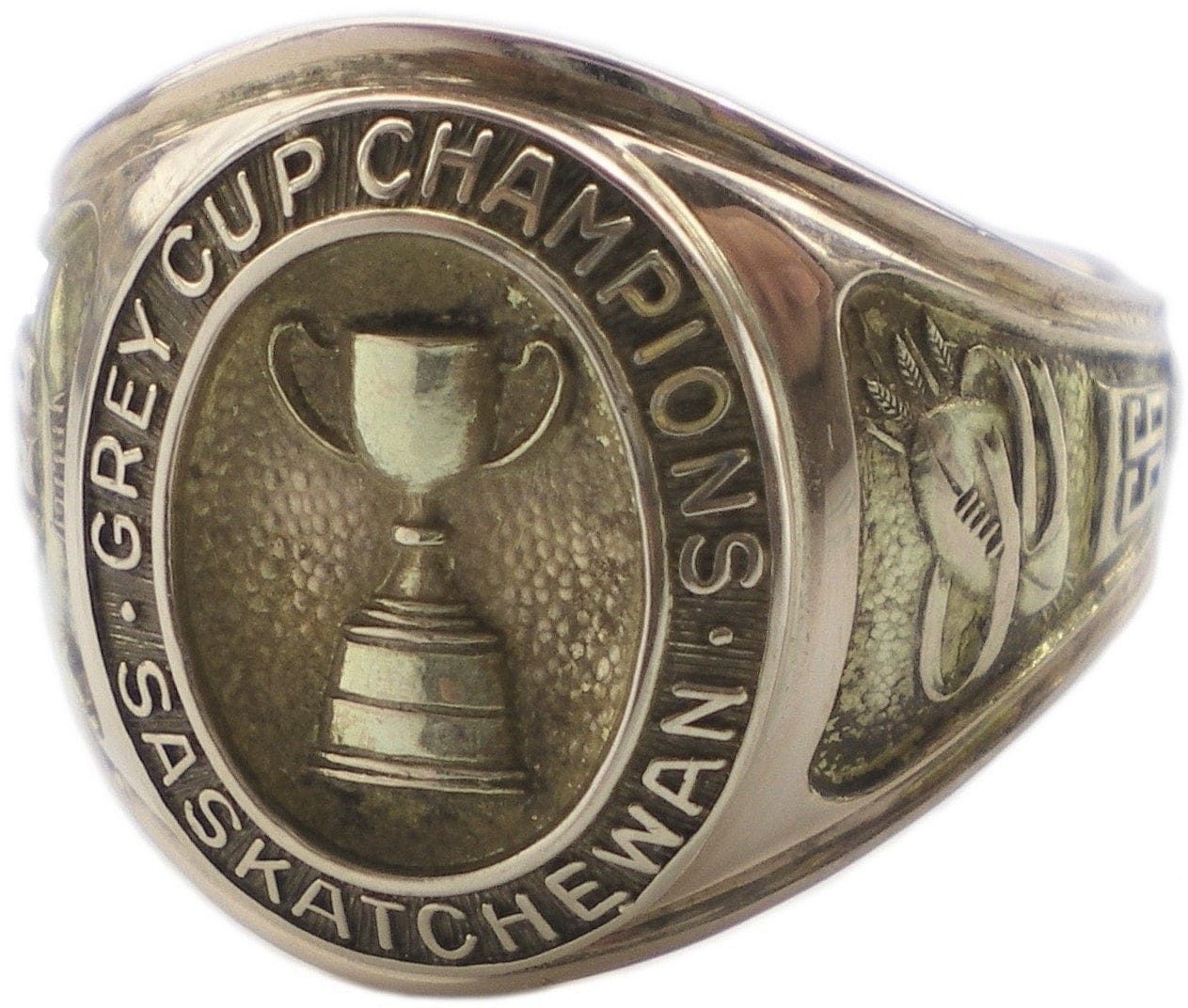 1966 Saskatchewan Roughriders Grey Cup Ring Gold & Silver Pawn Shop