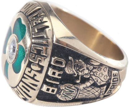 1984 Boston Celtics NBA Championship Ring - Salesman Sample Gold & Silver Pawn Shop