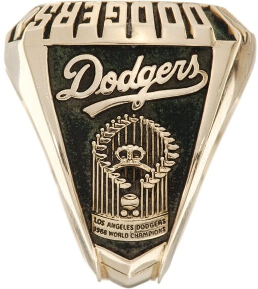 1988 Los Angeles Dodgers World Series Ring Gold & Silver Pawn Shop