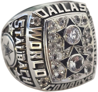 1977 Dallas Cowboys Super Bowl Ring Gold & Silver Pawn Shop