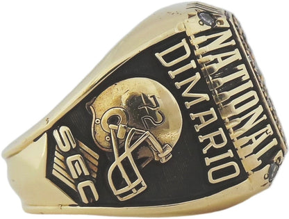 1992 University of Alabama Championship Ring - Player