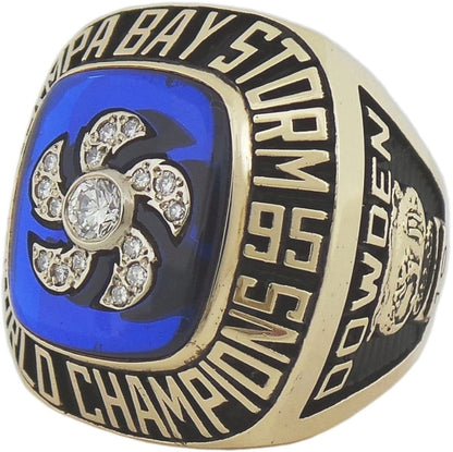 1995 Tampa Bay Storm Arena Football Championship Ring Gold & Silver Pawn Shop