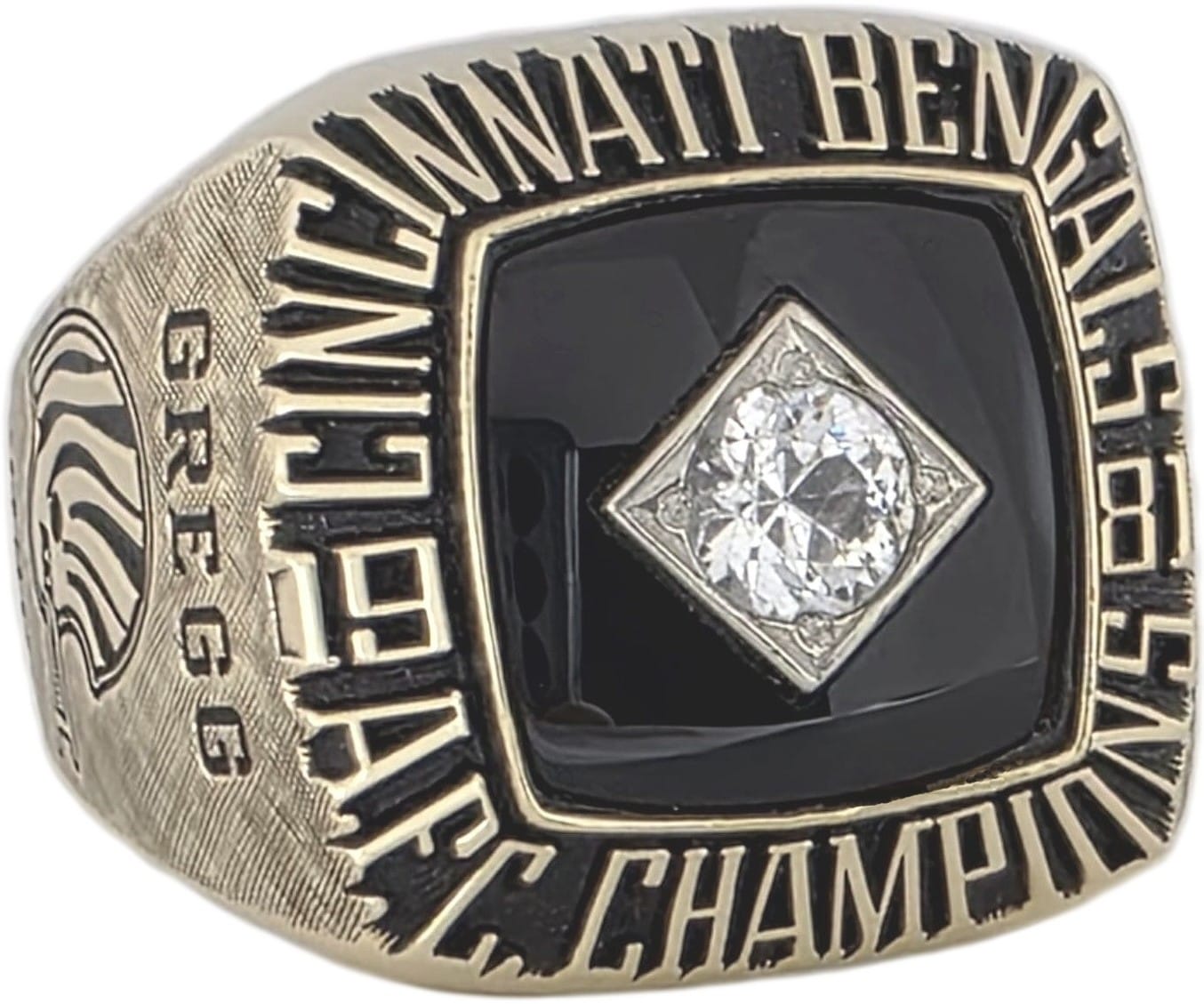 1981 Cincinnati Bengals AFC Championship Ring Gold & Silver Pawn Shop