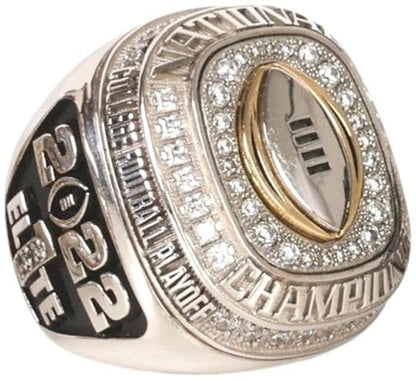 2022 University of Georgia NCAA Championship Ring Set Gold & Silver Pawn Shop